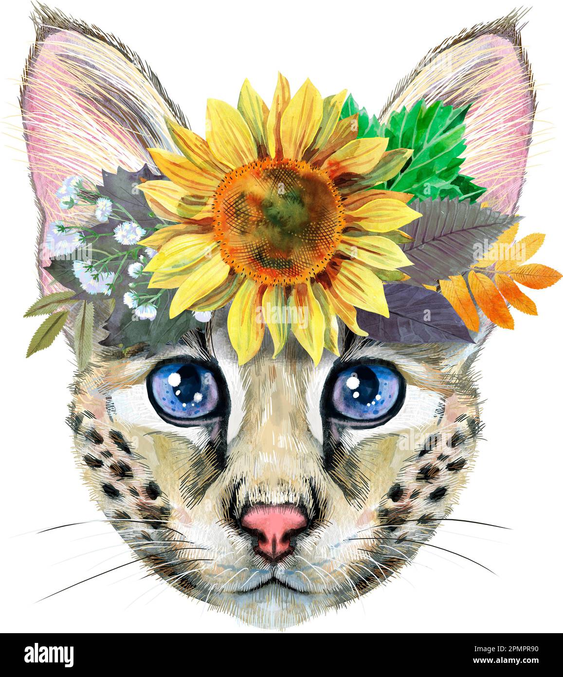 Pretty Watercolor Sunflower Shirt Art Tee Pretty Watercolor Sunflower Shirt Art Tee