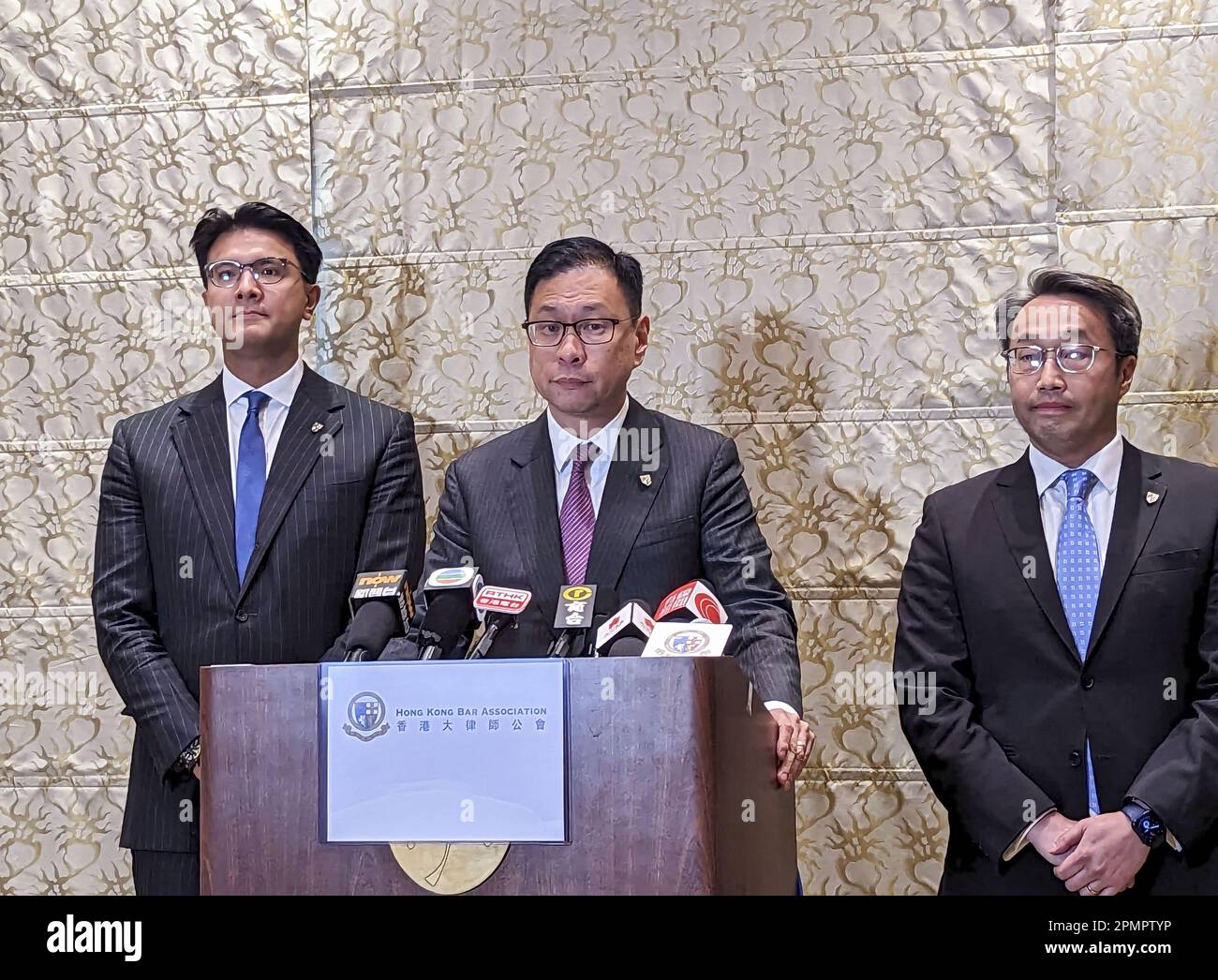 (left to right) The Hong Kong Bar Association vicechairman Jose