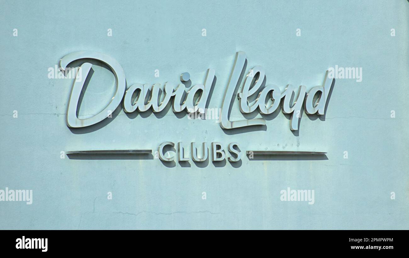 david lloyd clubs Glasgow West End, 242 Netherton Road, Anniesland G13 1BJ Stock Photo