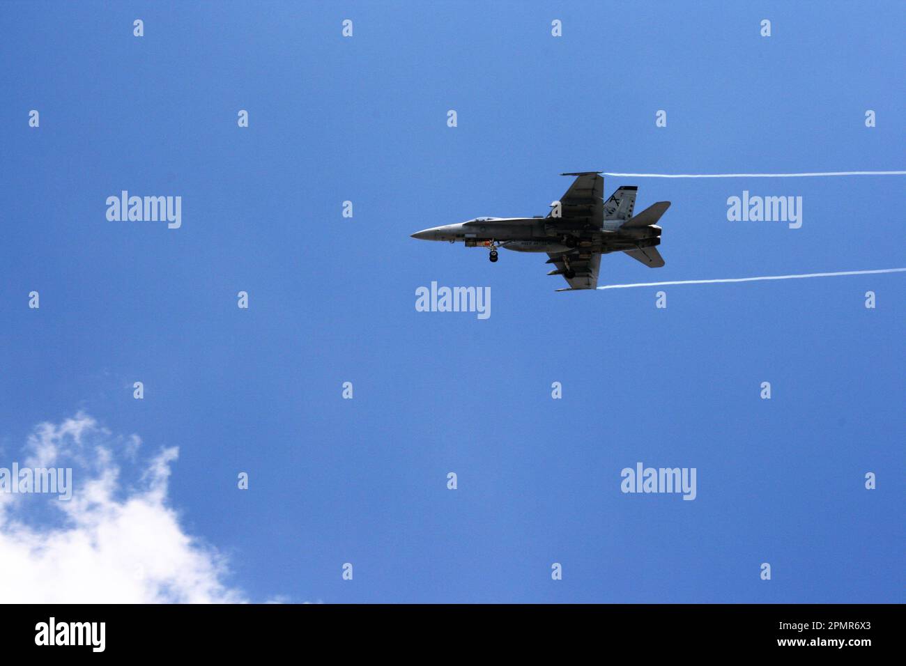 Jet in Flight Stock Photo - Alamy
