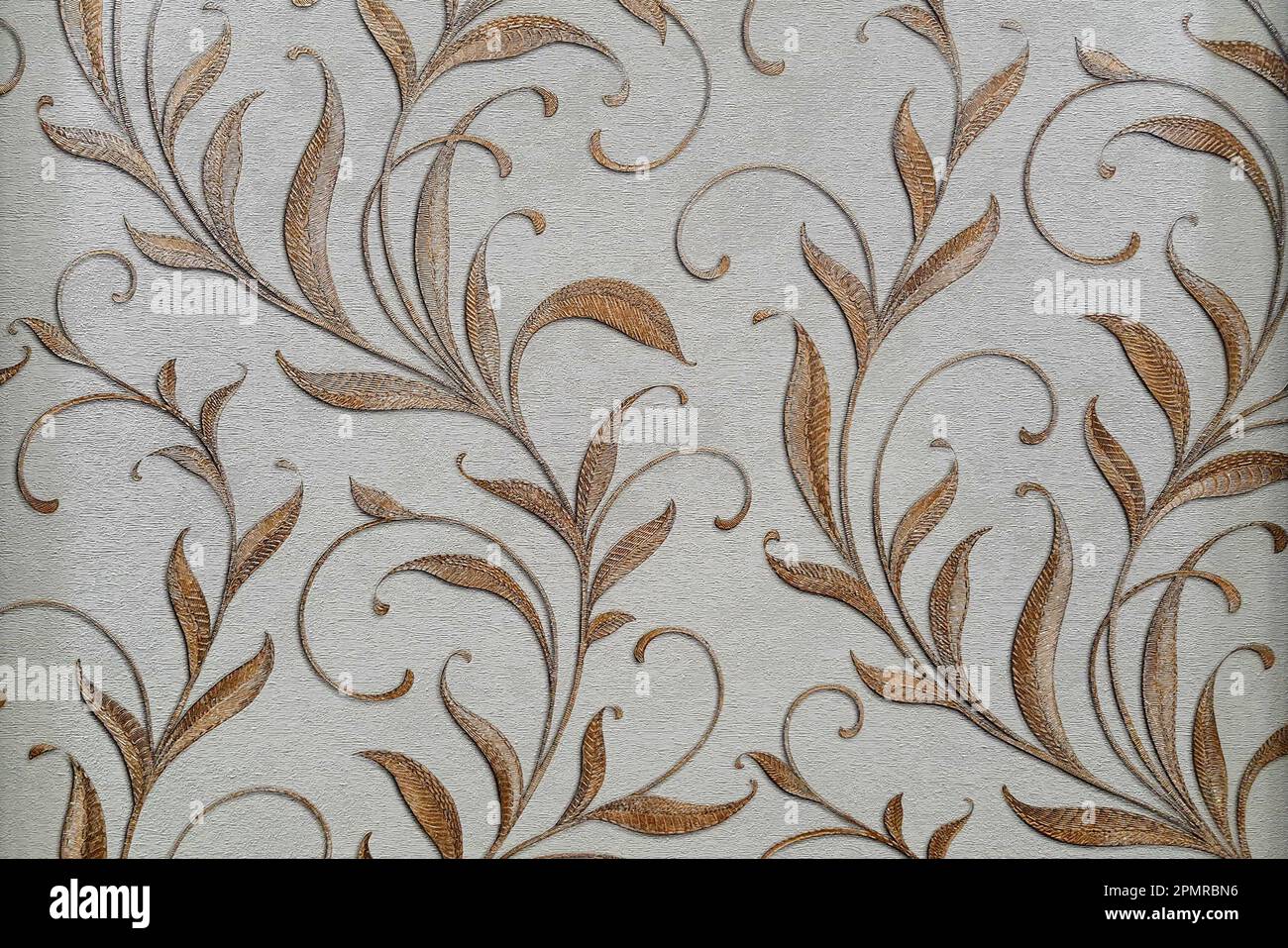 Vintage wall paper. Floral old retro vintage ornament wallpaper on