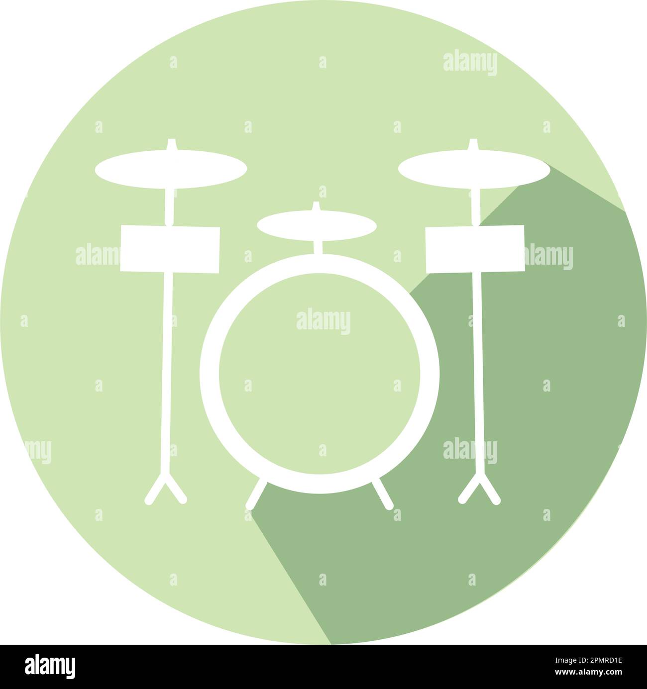 Drum set vector design Stock Vector Images - Alamy