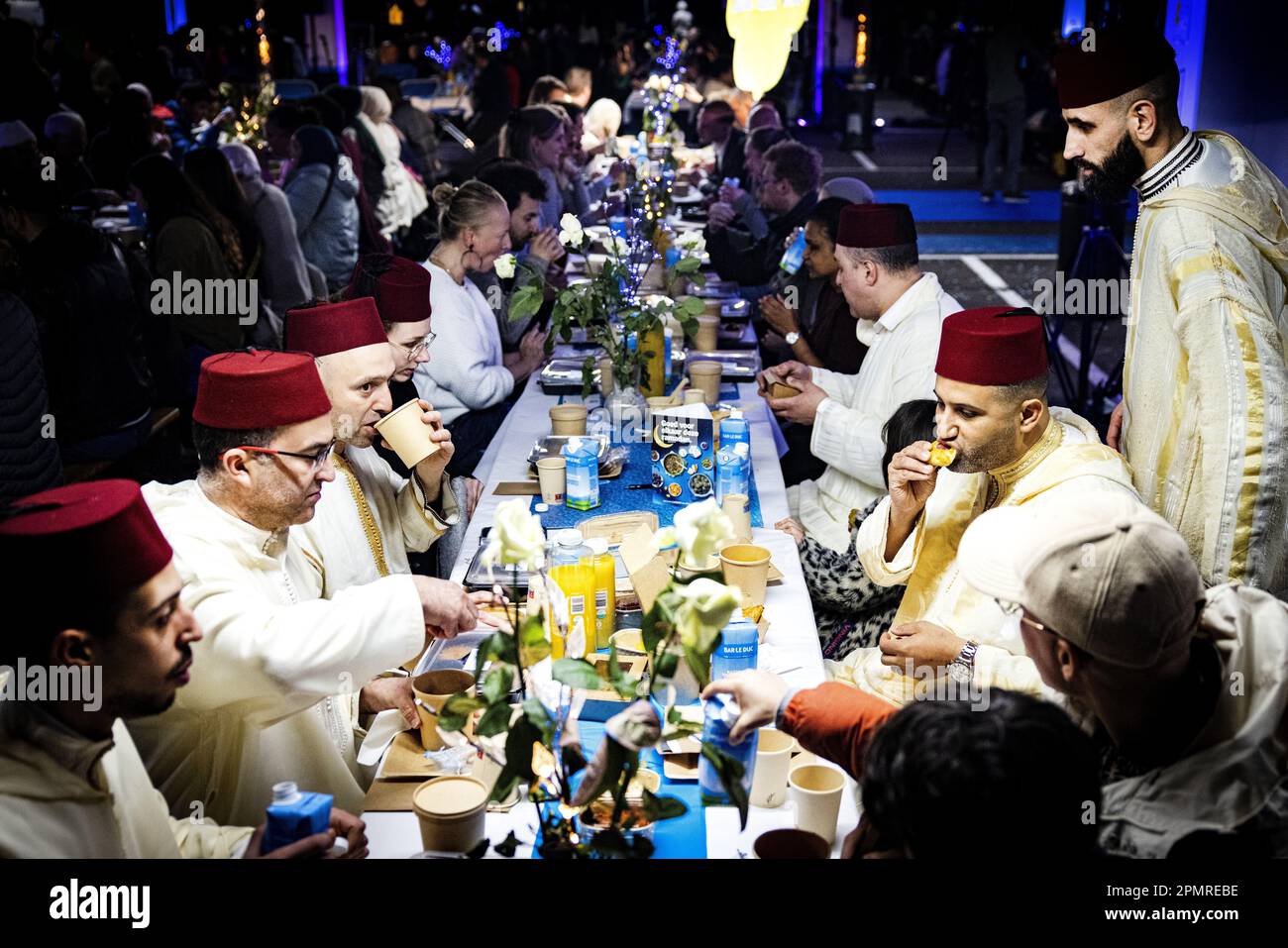 AMSTERDAM The iftar, the meal with which the fast is broken during