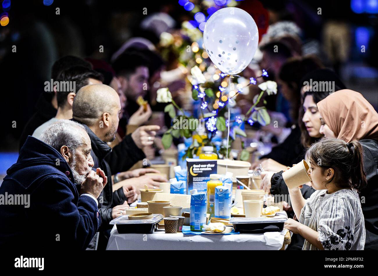 AMSTERDAM The iftar, the meal with which the fast is broken during