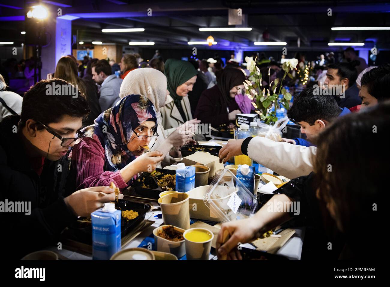 AMSTERDAM The iftar, the meal with which the fast is broken during