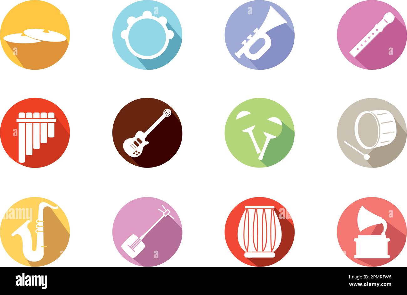 Instrument cymbals Stock Vector Images - Alamy