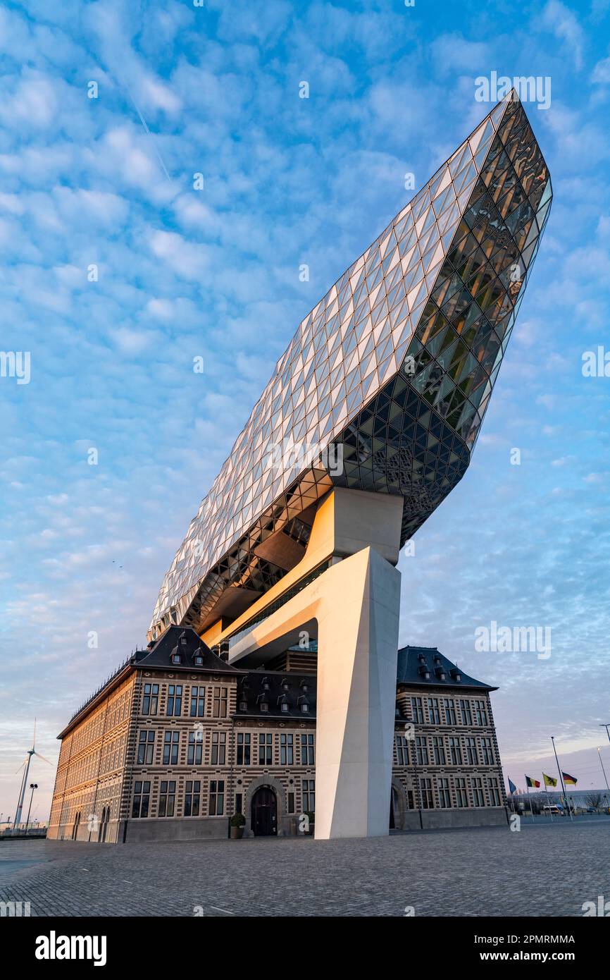 The Antwerp Port Authority building, Havenhuis, former fire brigade ...