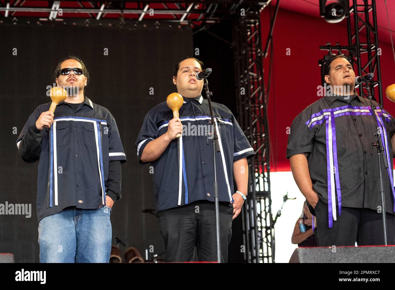 Brid Singer Members of the Desert Cahuilla Bird Singers perform at the Coachella ...