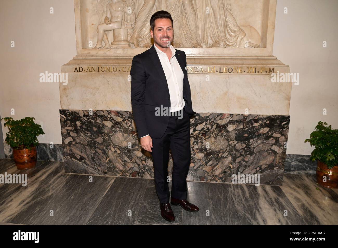 Rome, Italy. 14th Apr, 2023. Vincenzo Bocciarelli attends the III