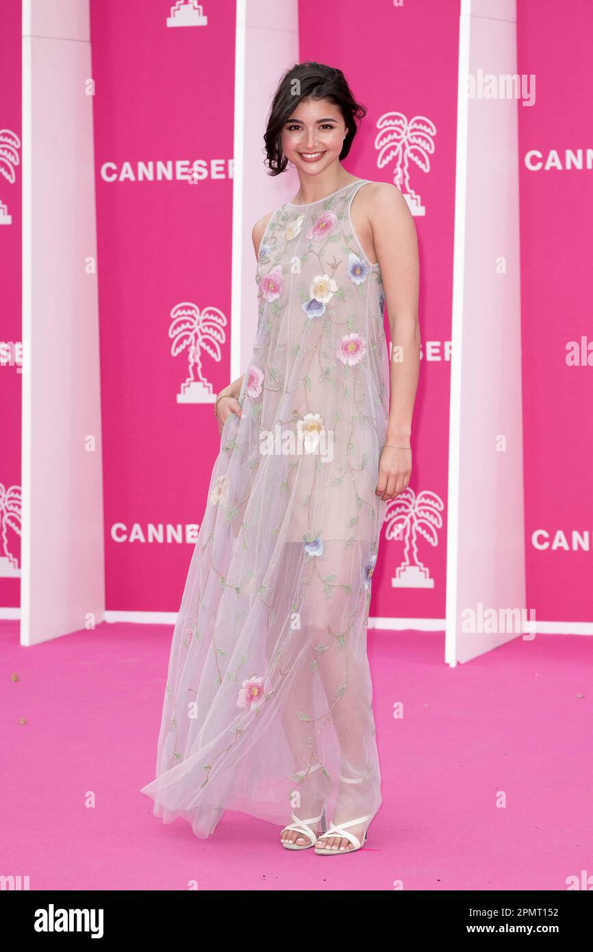 Cannes, France. 14th Apr, 2023. Cassandra Cano attends the opening
