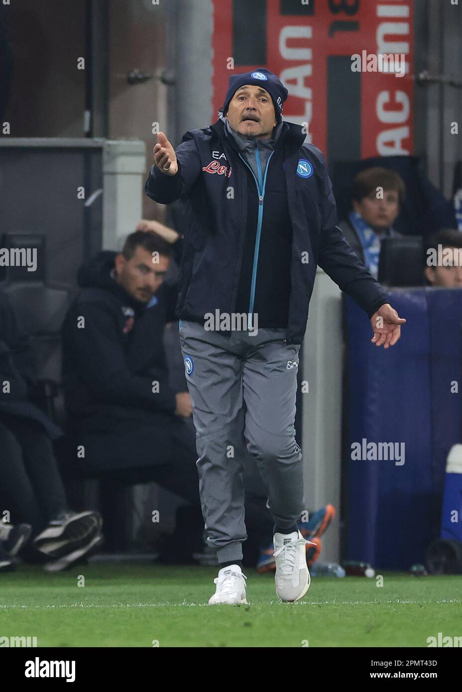 Milan, Italy. 12th Apr, 2023. Luciano Spalletti Head coach of SSC ...