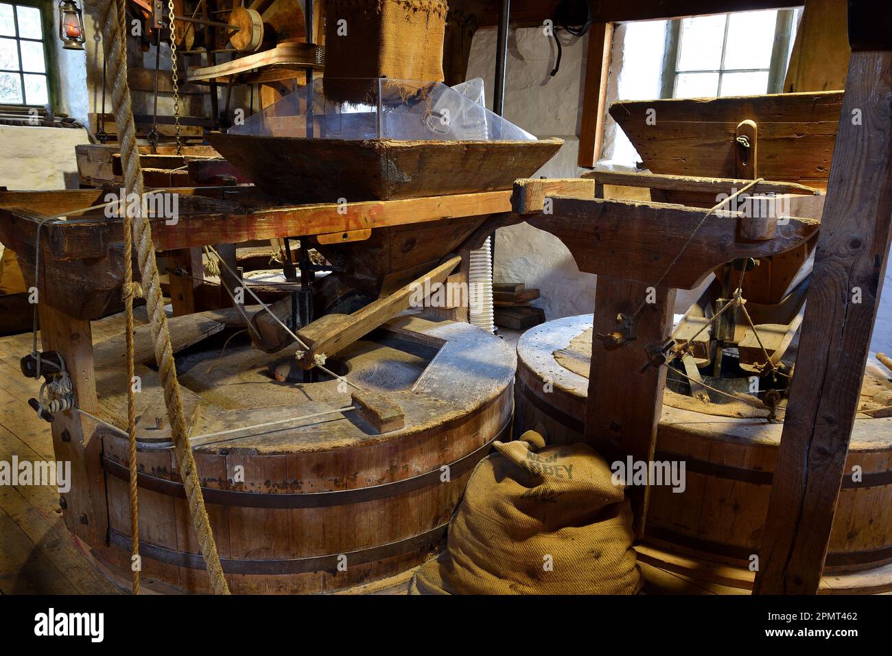 New Abbey corn mill Stock Photo Alamy