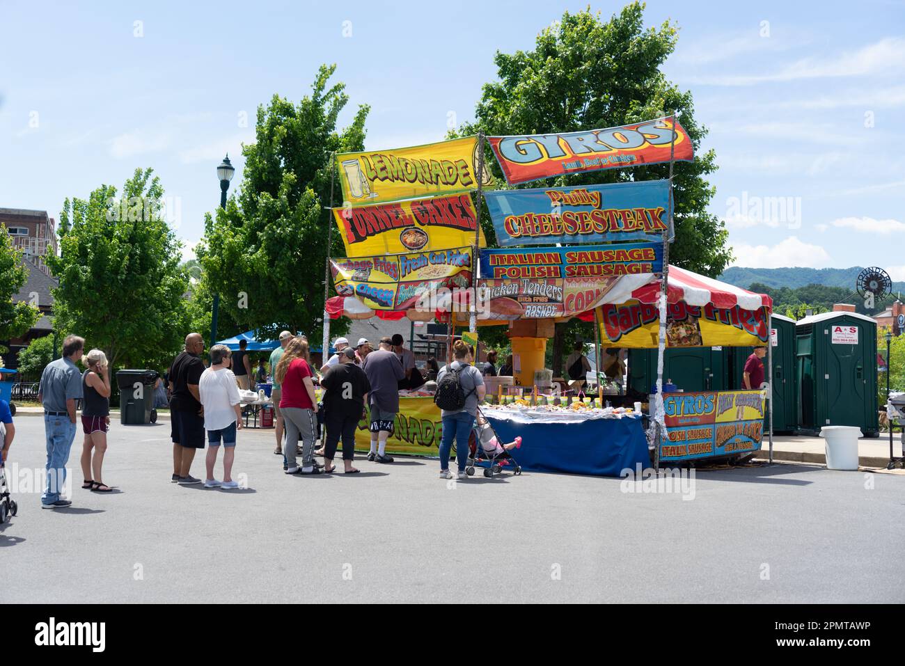 Johnson City, Tennessee, United States 20220604 Blue Plum festival