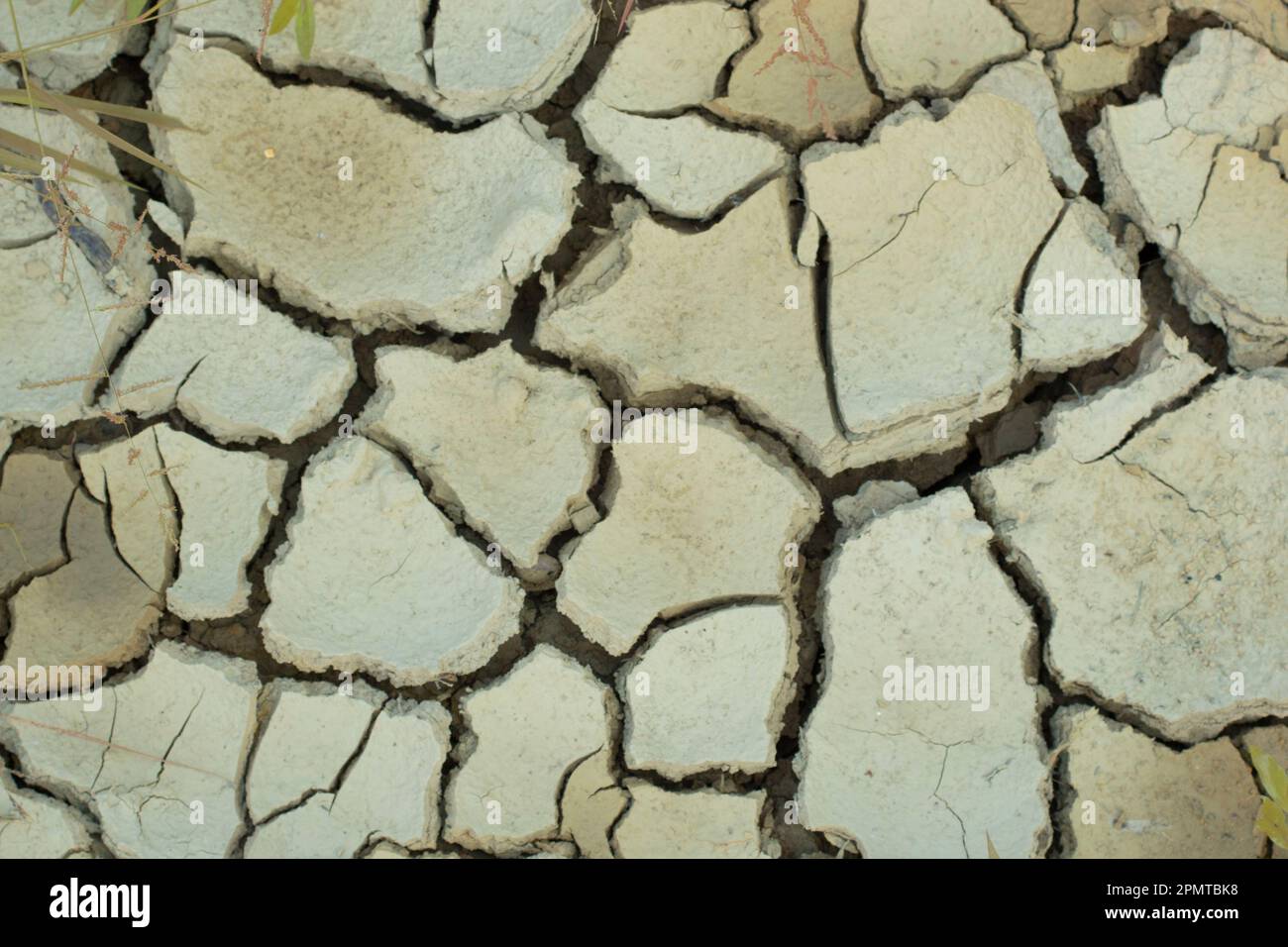 Infrared image of the earth surface soil crack due to the drought Stock ...