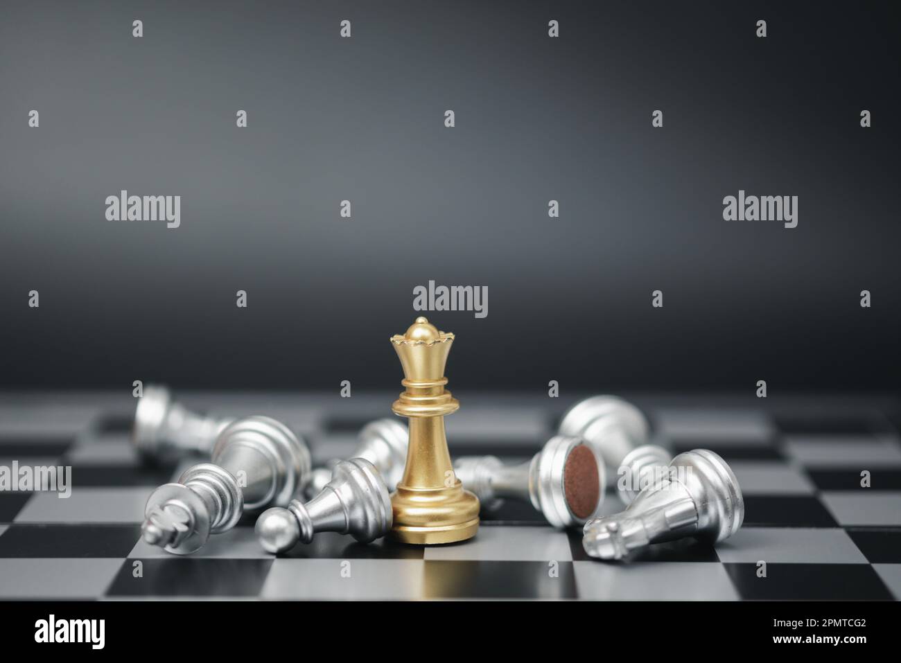 Business Success Concept, Chess Board Game Concept For Ideas And ...