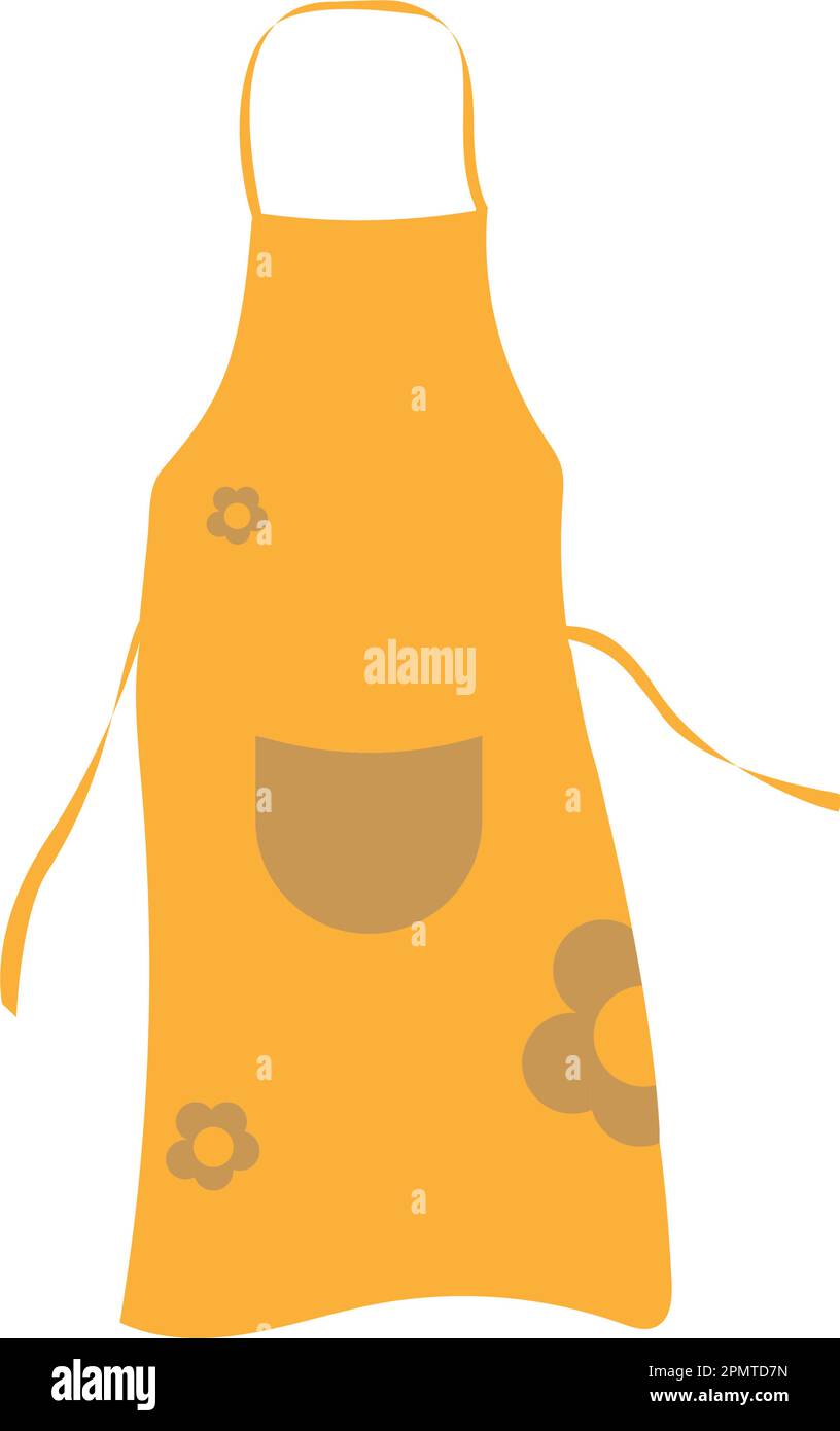 Apron vector icon illustration symbol design background Stock Vector