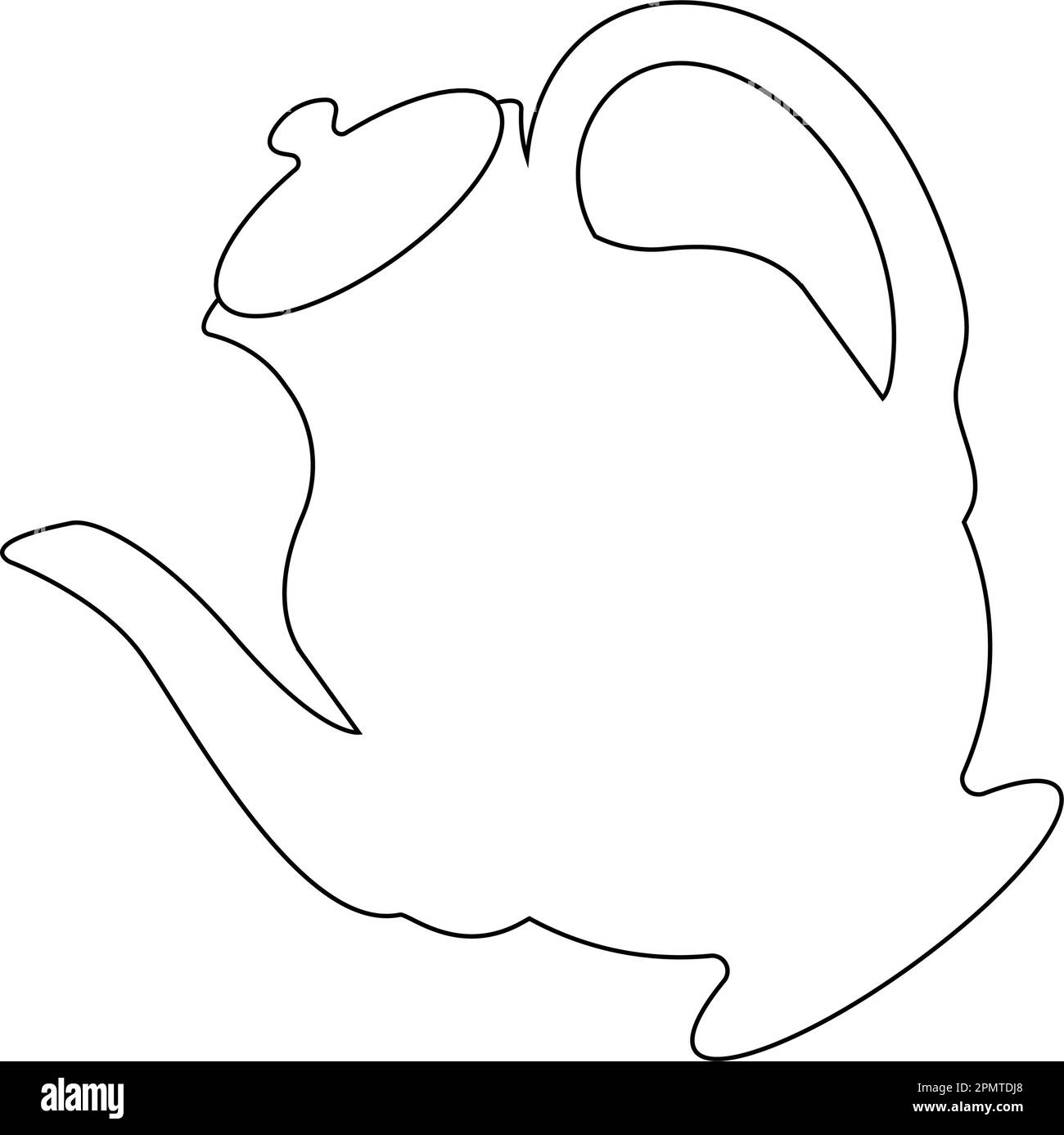 Teapot vector vectors hi-res stock photography and images - Alamy