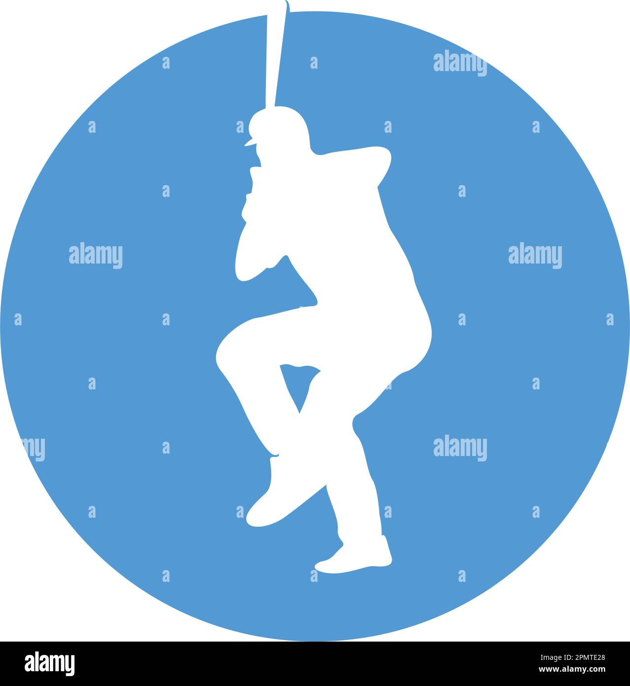 baseball player icon vektor illustration design Stock Vector