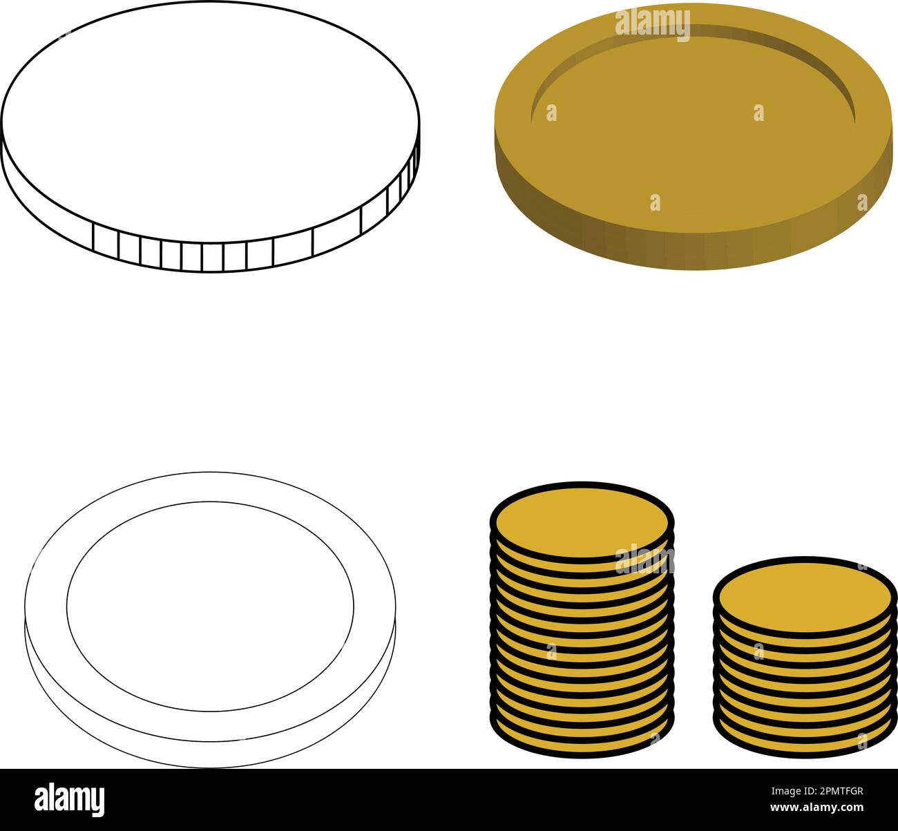 coin icon vector illustration design Stock Vector