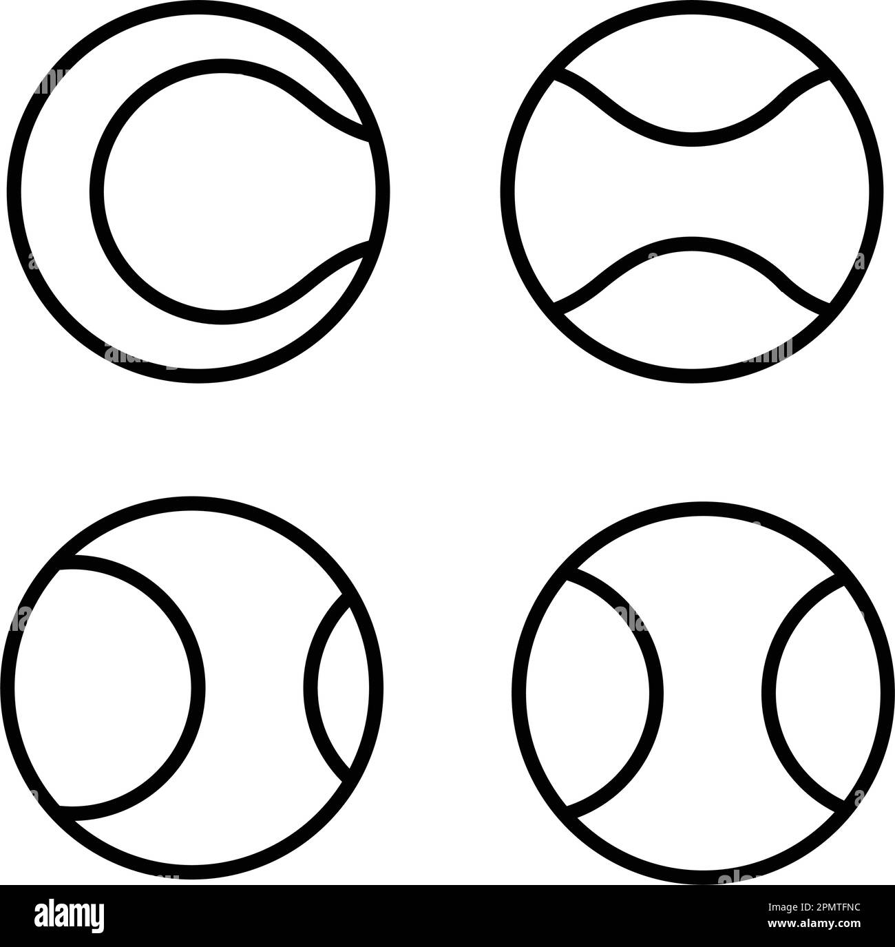 tennis ball icon illustration design Stock Vector Image & Art - Alamy