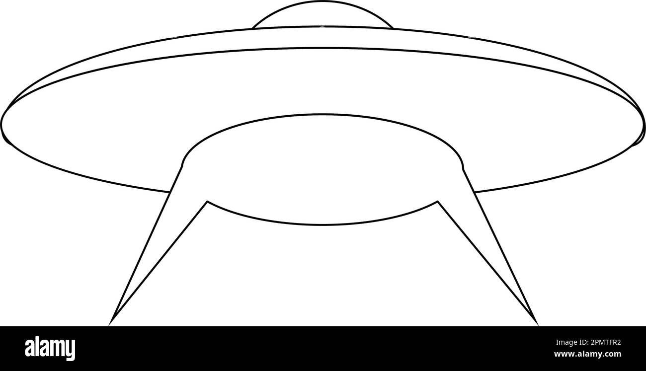 UFO icon vector illustration design Stock Vector