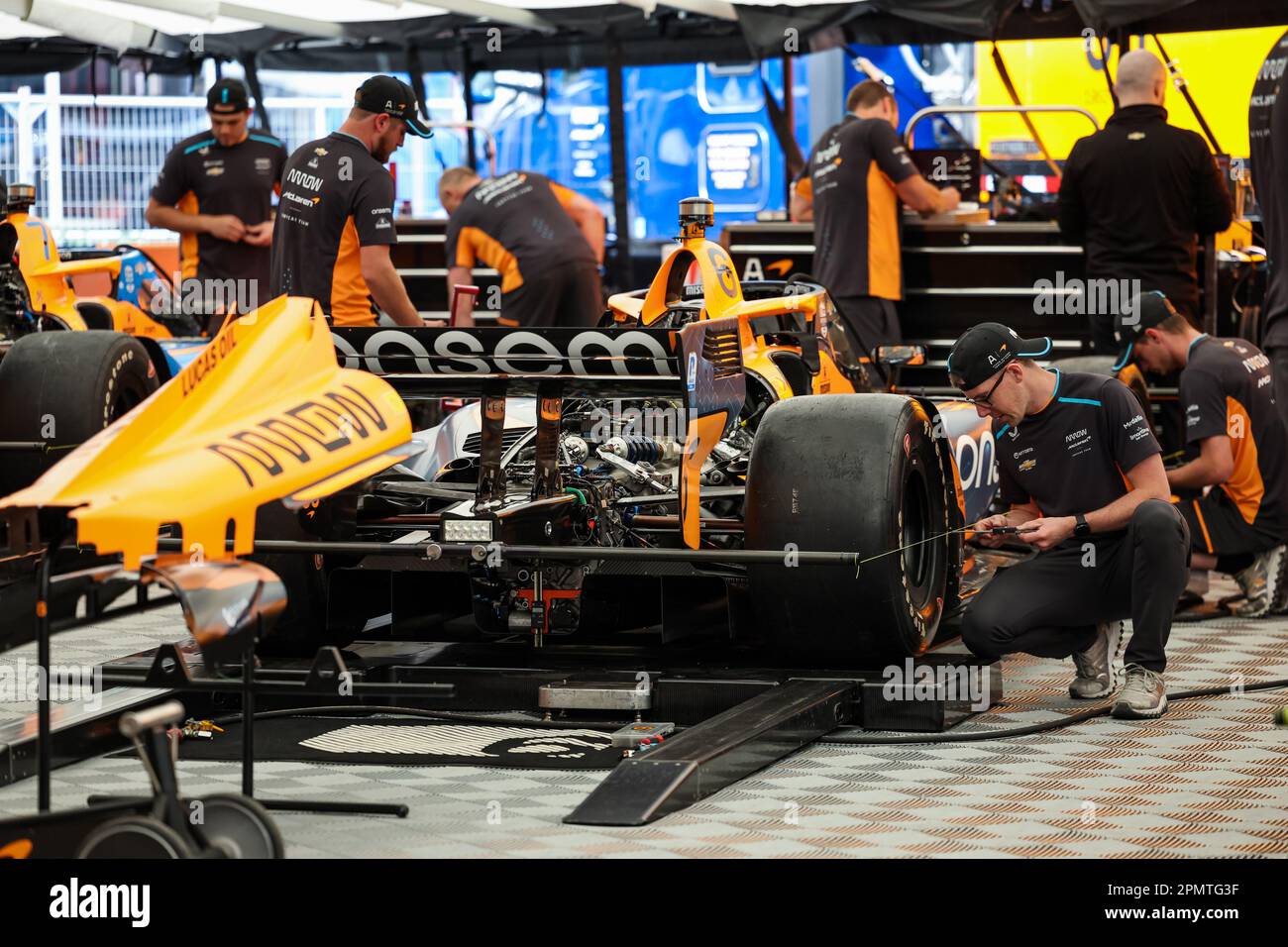 Long Beach, USA. 13th Apr, 2023. Arrow McLaren SP, Dallara IR18