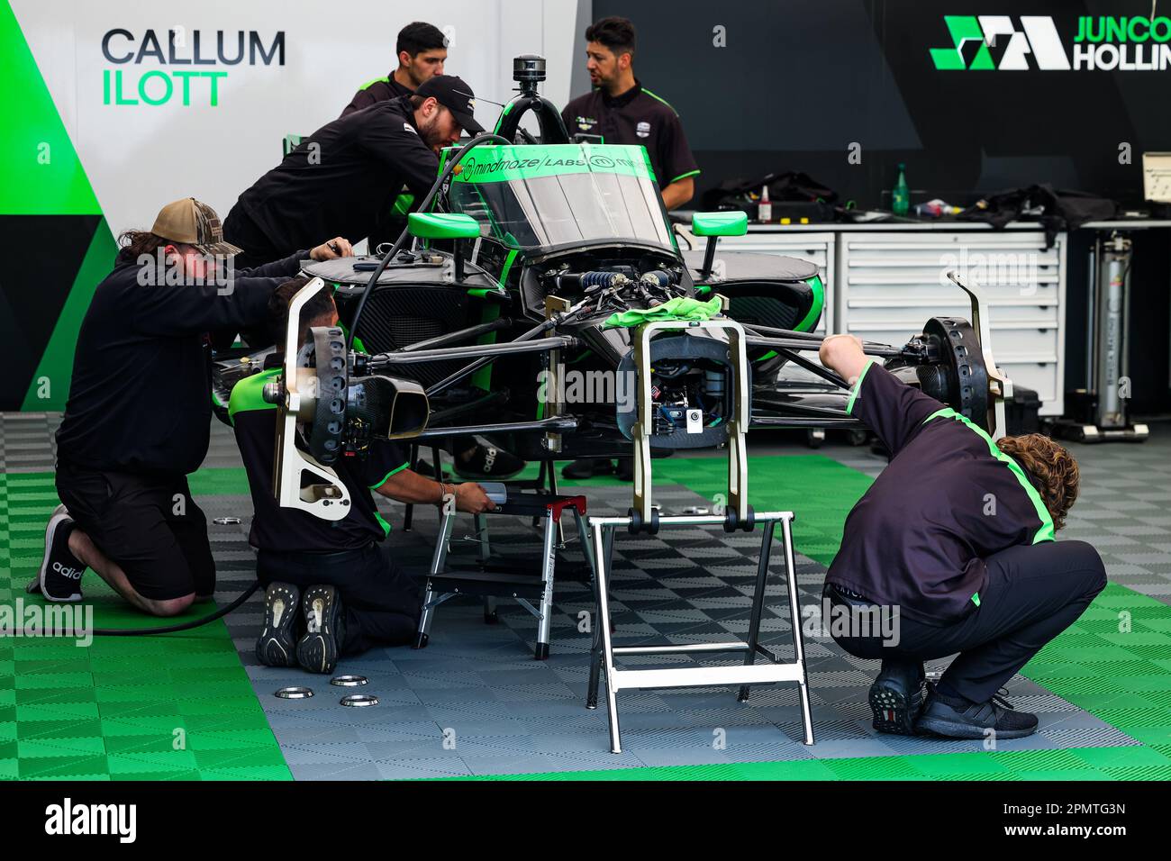 Long Beach, USA. 13th Apr, 2023. Juncos Hollinger Racing, Dallara IR18