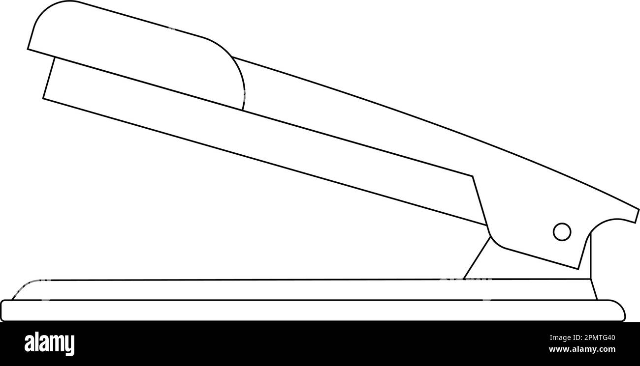 staple tool icon vector illustration symbol design Stock Vector Image
