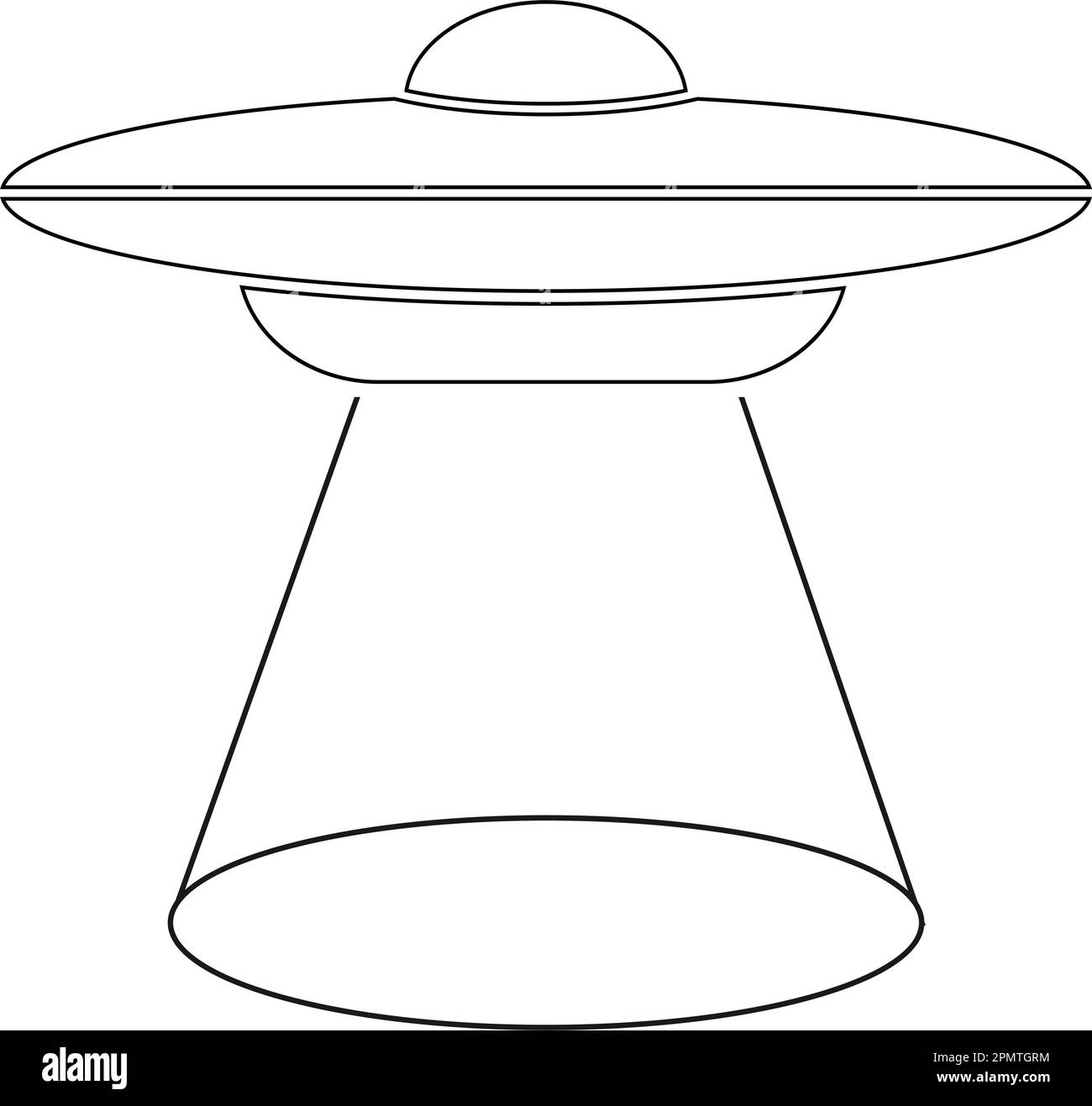 UFO icon vector illustration design Stock Vector