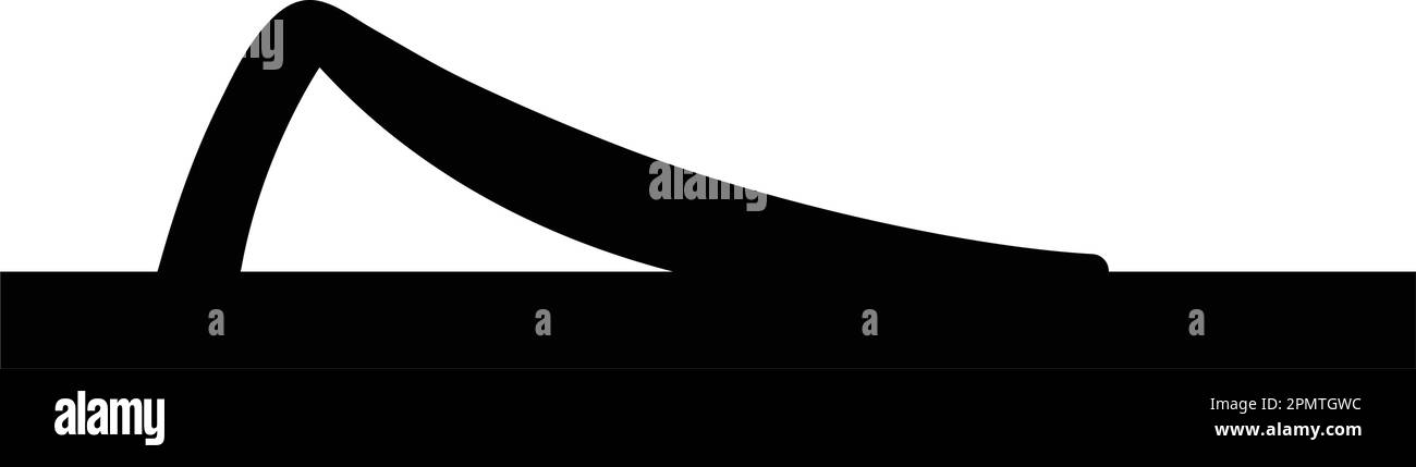 flip-flops logo vector illustration simple design Stock Vector