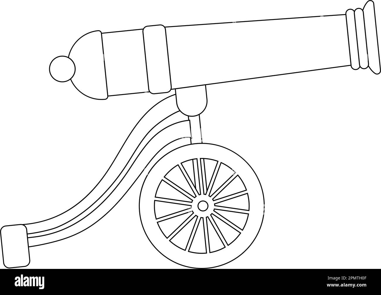 Civil war cannon Stock Vector Images - Alamy