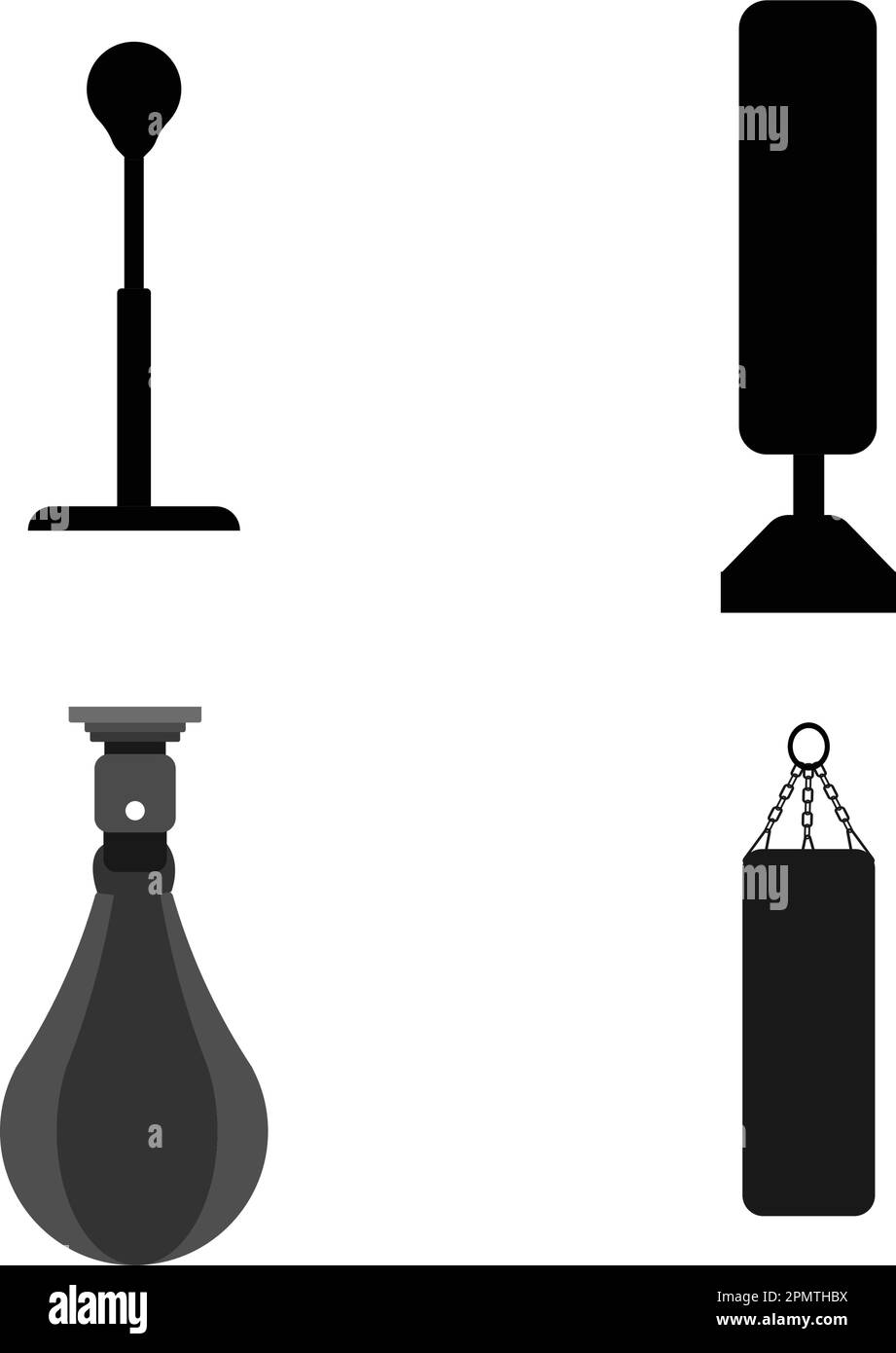 Vector illustration punching bag icon Stock Vector Image & Art Alamy