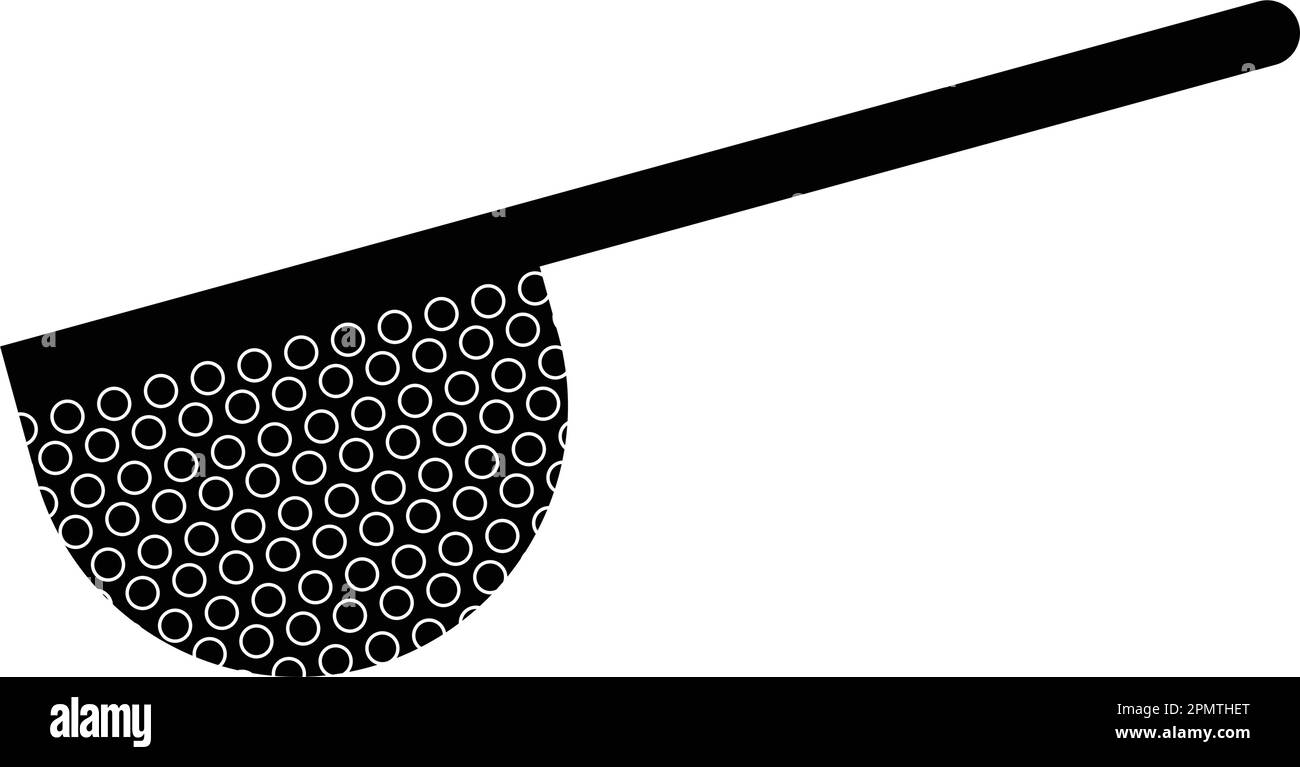 Colander Icon, Kitchen Cullender Utensil Icon Vector Art Illustration Stock Vector Image & Art