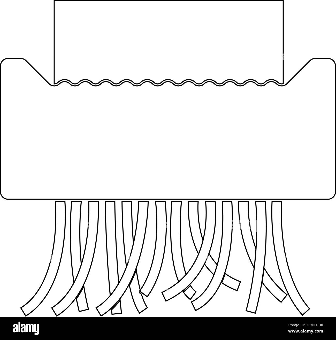 Shredder Machine Icon.vector illustration logo design Stock Vector Image & Art Alamy