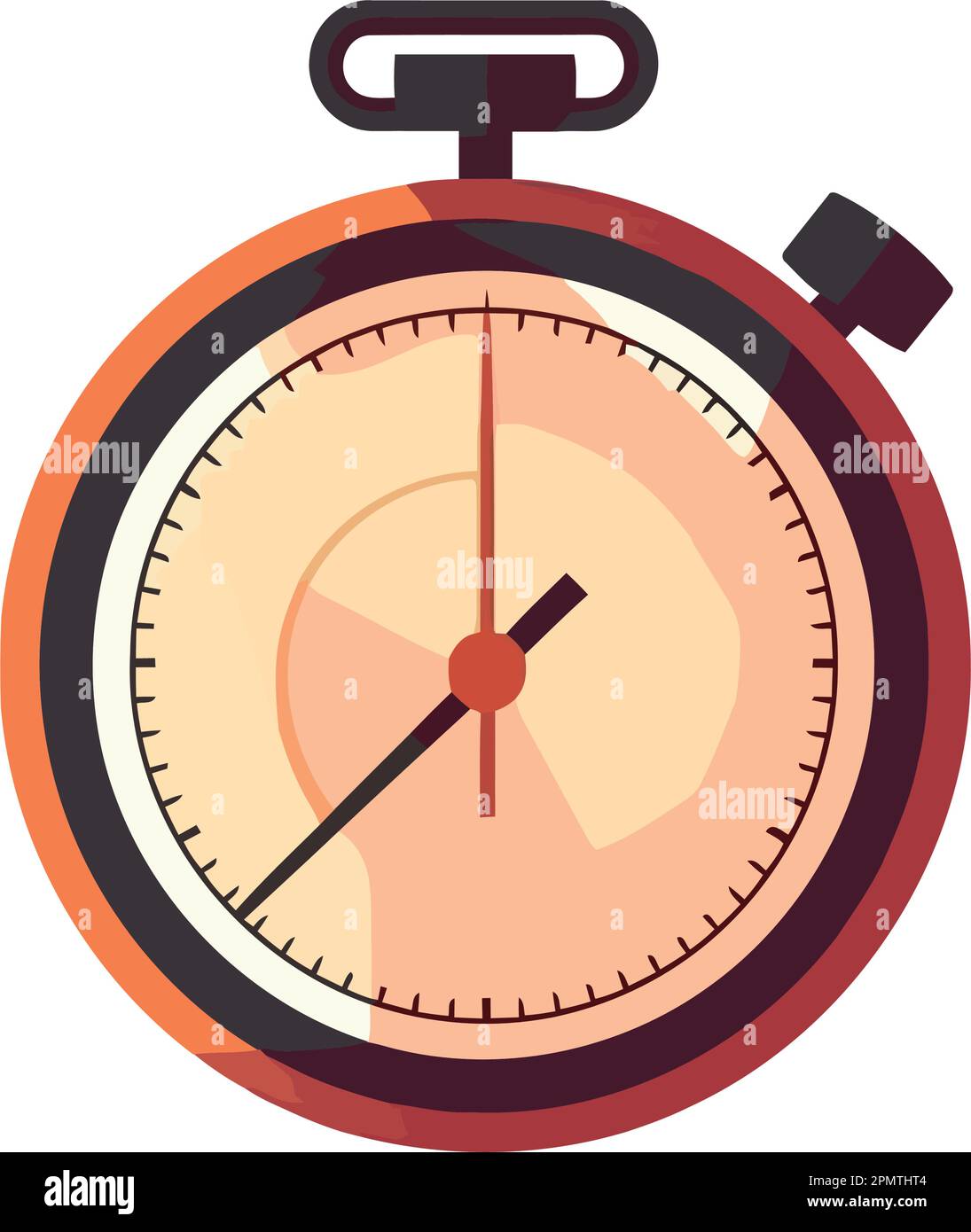 Time symbolized by stopwatch Stock Vector Image & Art - Alamy