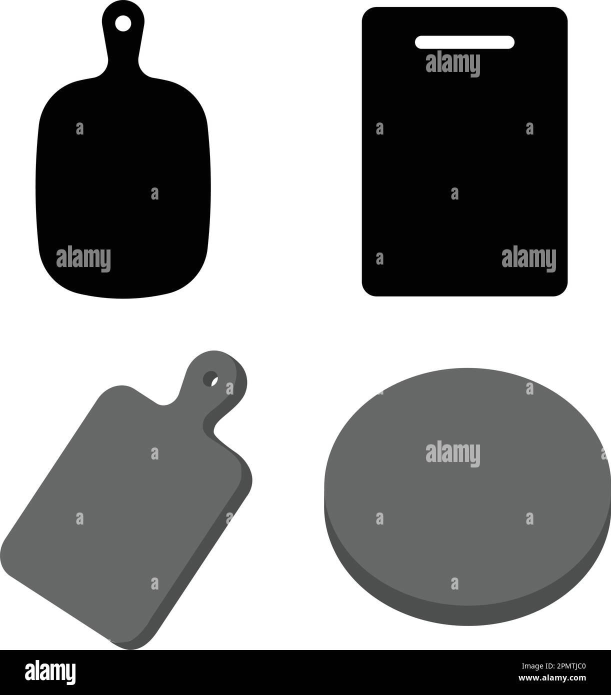 cutting board kitchen utensils logo vector design template Stock Vector Image & Art Alamy