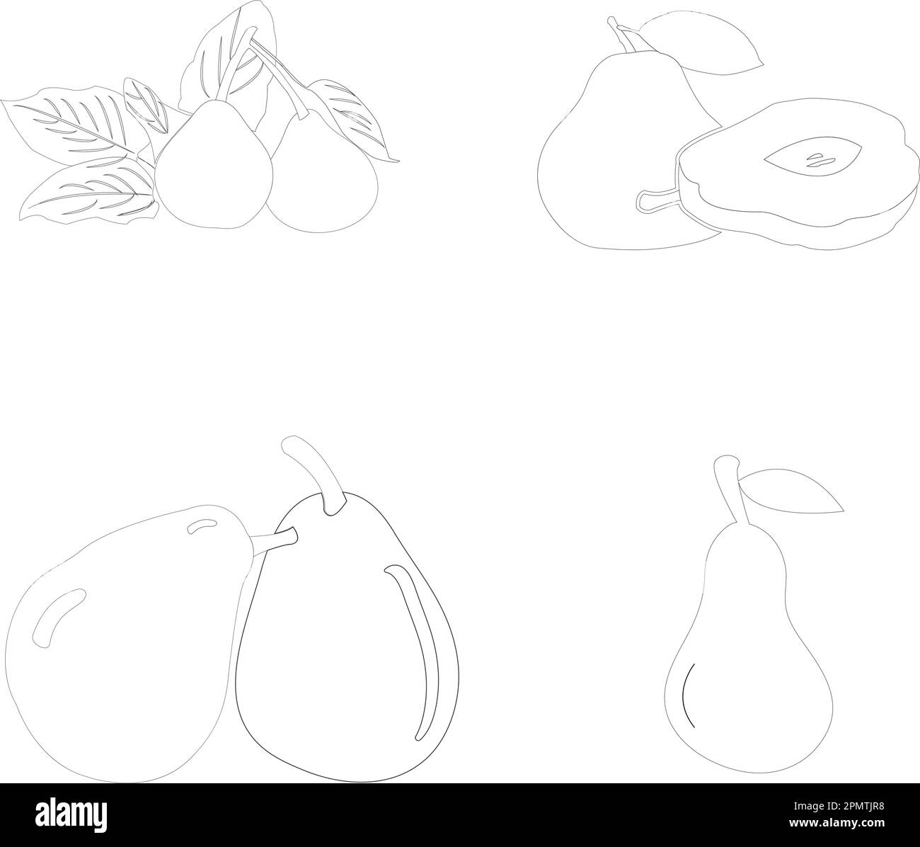 pear fruit icon vector illustration design Stock Vector Image & Art - Alamy