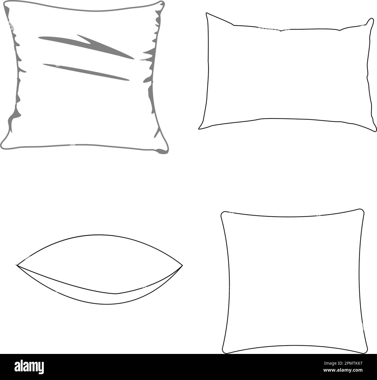 Orthopedic pillow Black and White Stock Photos & Images Alamy