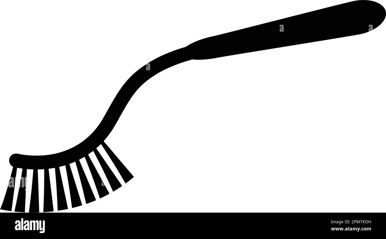 toilet brush icon vector illustration symbol design Stock Vector