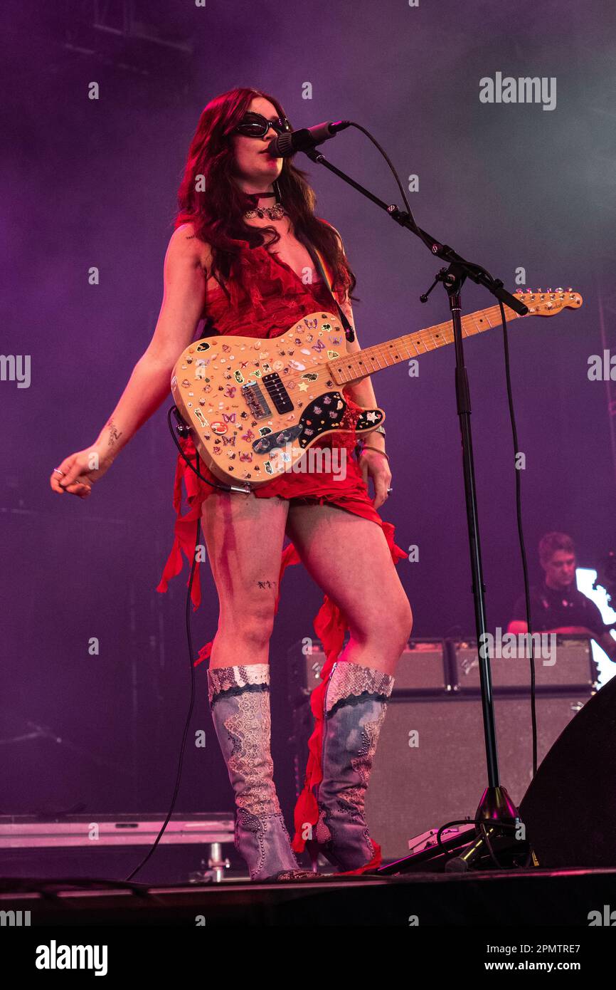 Rhian Teasdale Of Wet Leg Performs At The Coachella Music Arts Festival At  The Empire Polosexiezpix Web Porn