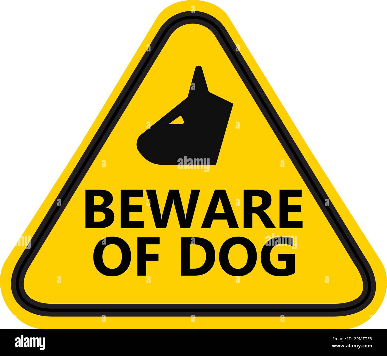 Beware of dog sign. Warning guard dog symbol. flat style Stock Photo - Alamy beware-of-dog-sign-warning-guard-dog-symbol-flat-style-stock-photo-alamy