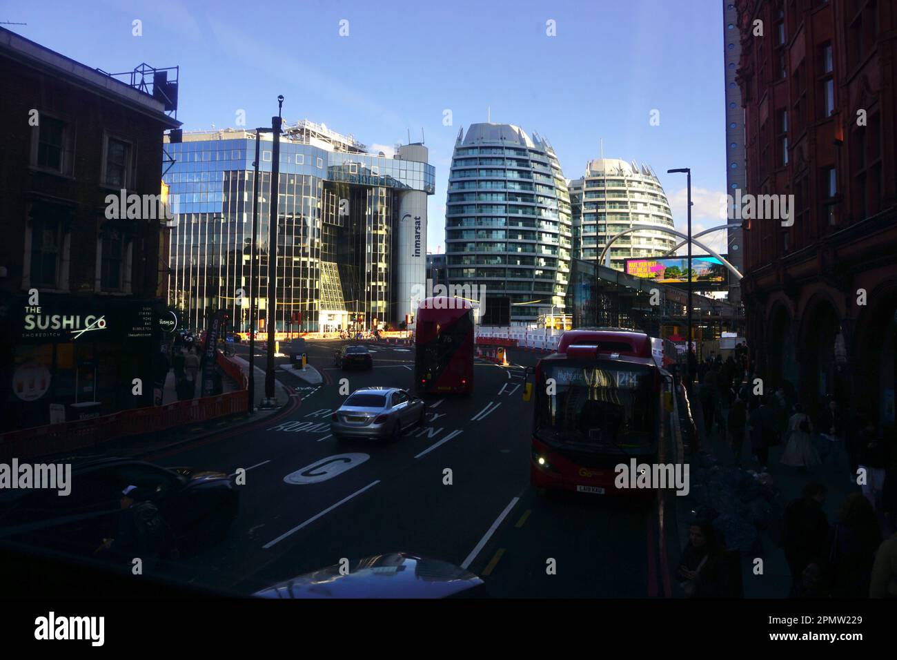 High rise buildings in London, United Kingdom Stock Photo