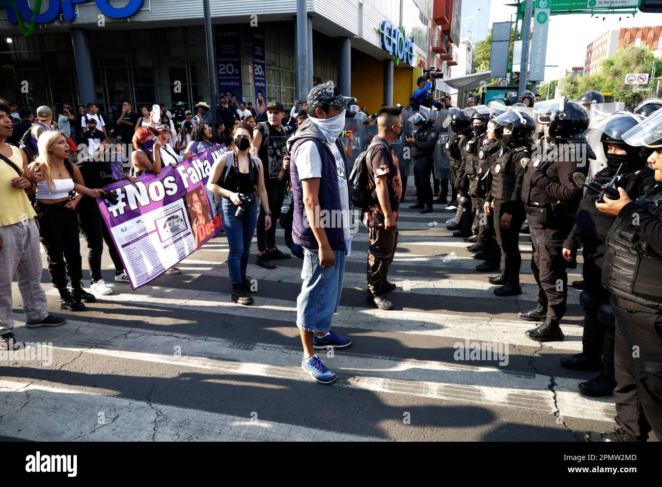 Non Exclusive: April 14, 2023, Mexico City, Mexico: Family and friends ...