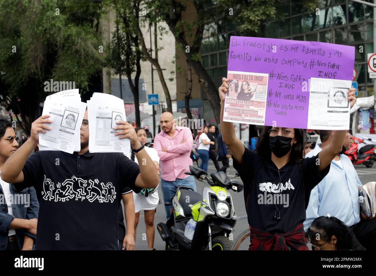 Non Exclusive: April 14, 2023, Mexico City, Mexico: Family and friends ...
