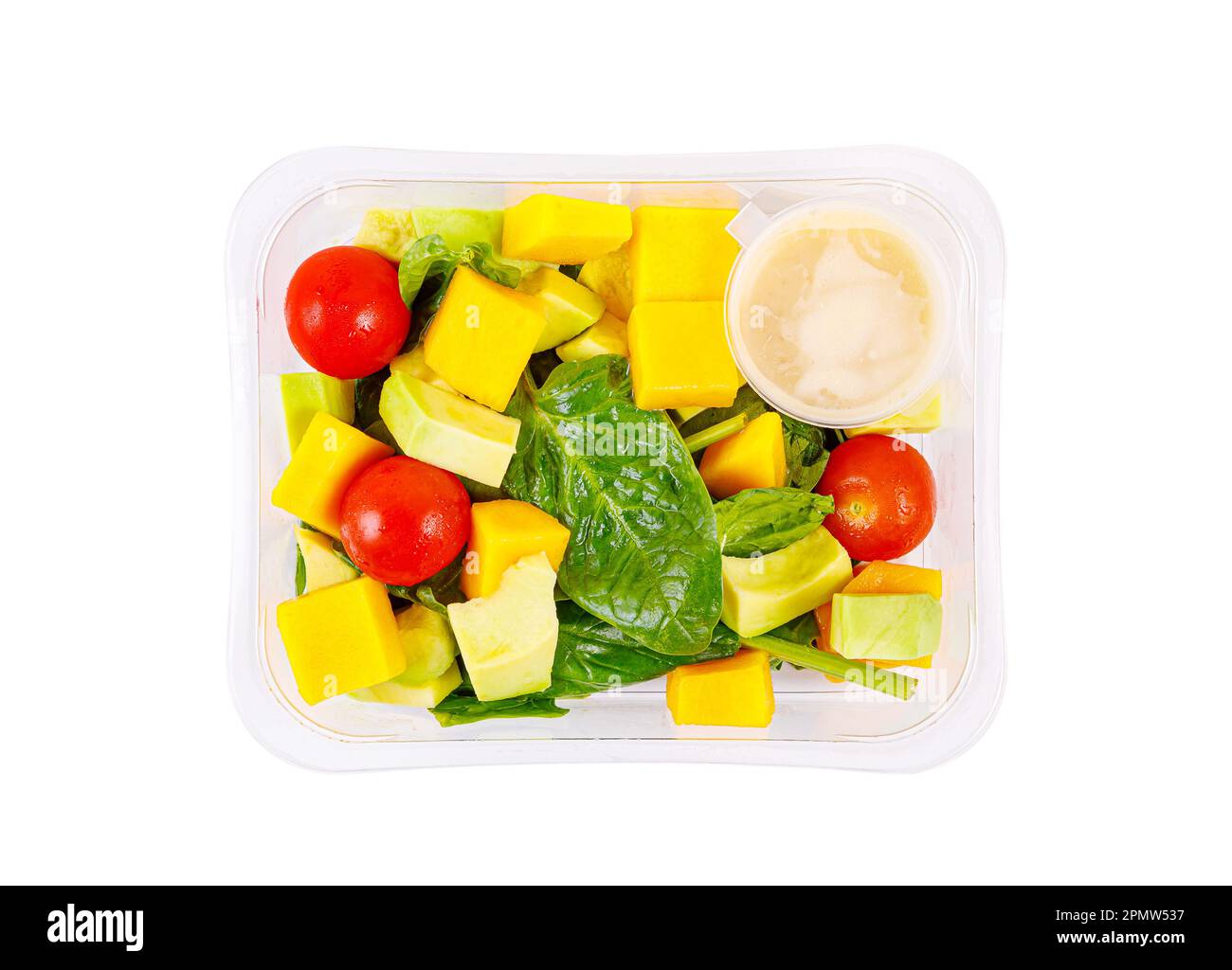 fruit salad in clear plastic containers Stock Photo - Alamy