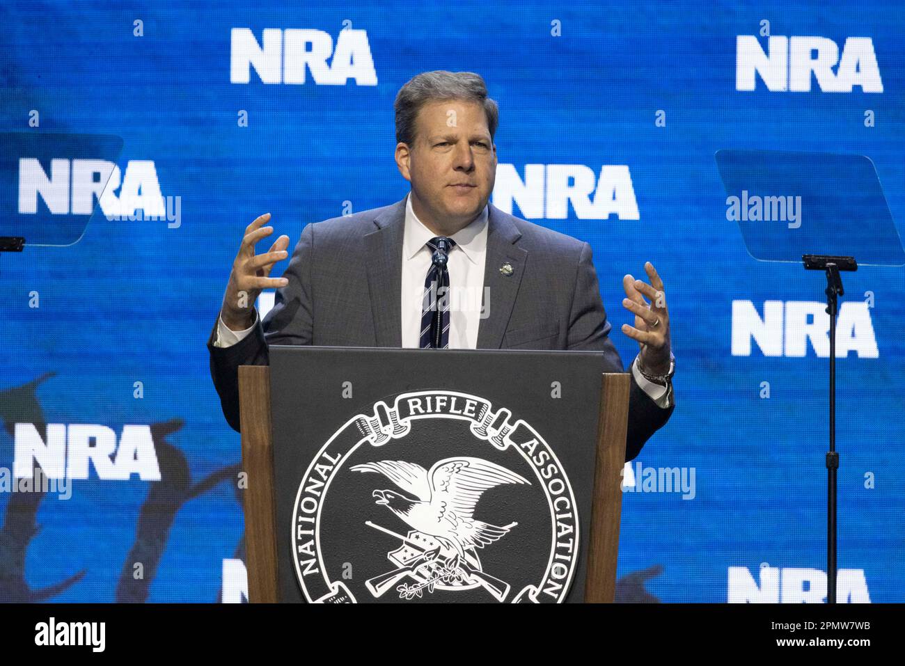 Indianapolis, United States. 14th Apr, 2023. New Hampshire Governor