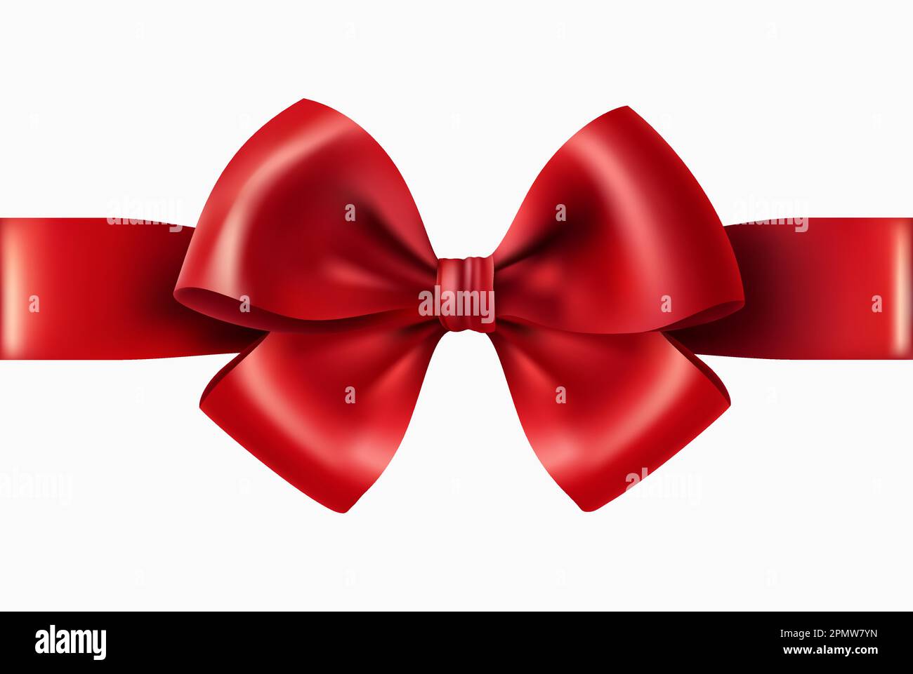 Red silk ribbon stock photo. Image of package, ornate - 45656550