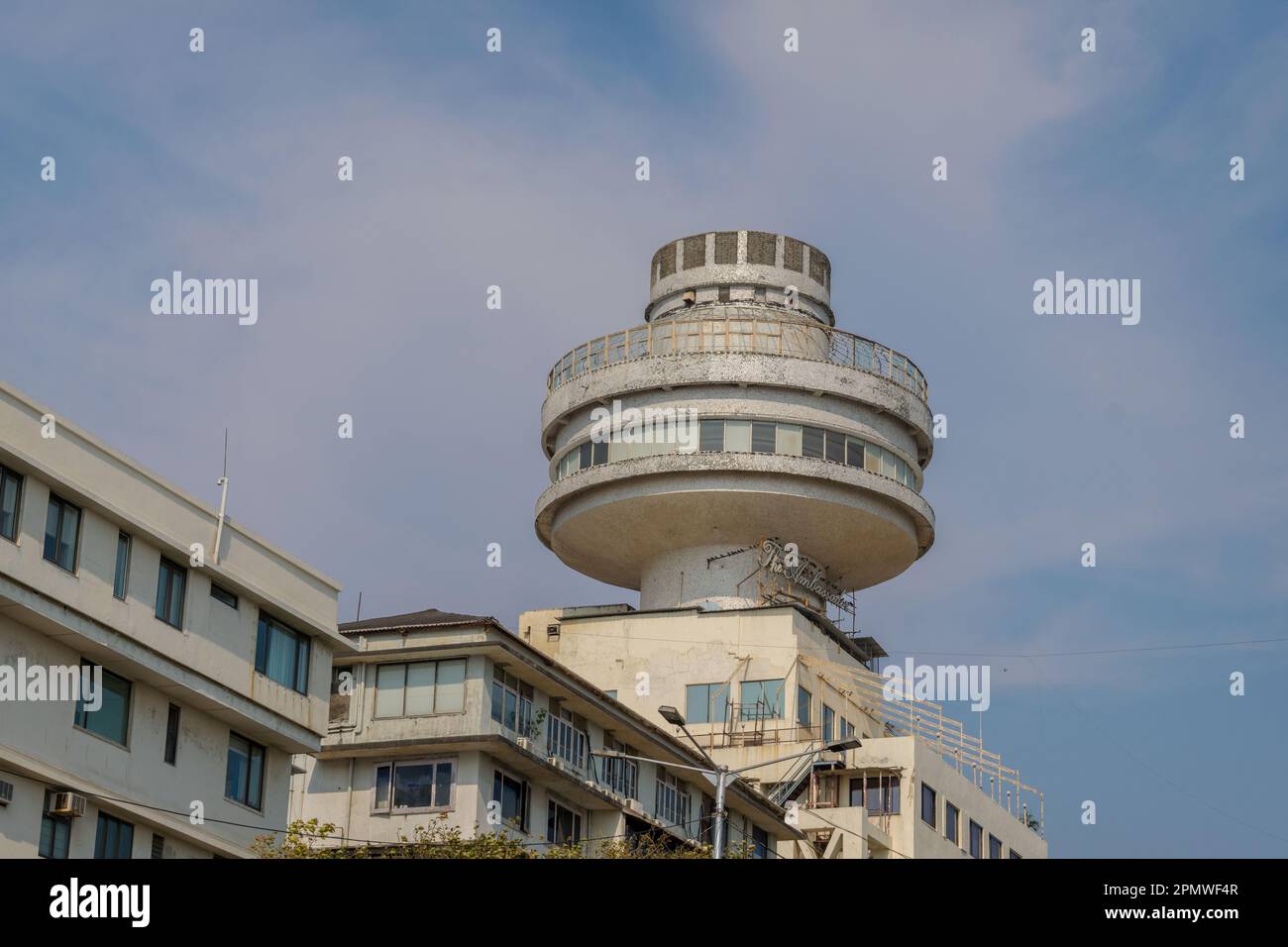 The exterior of the iconic Ambassador Hotel Building at Nariman Point in Mumbai, India Stock Photo