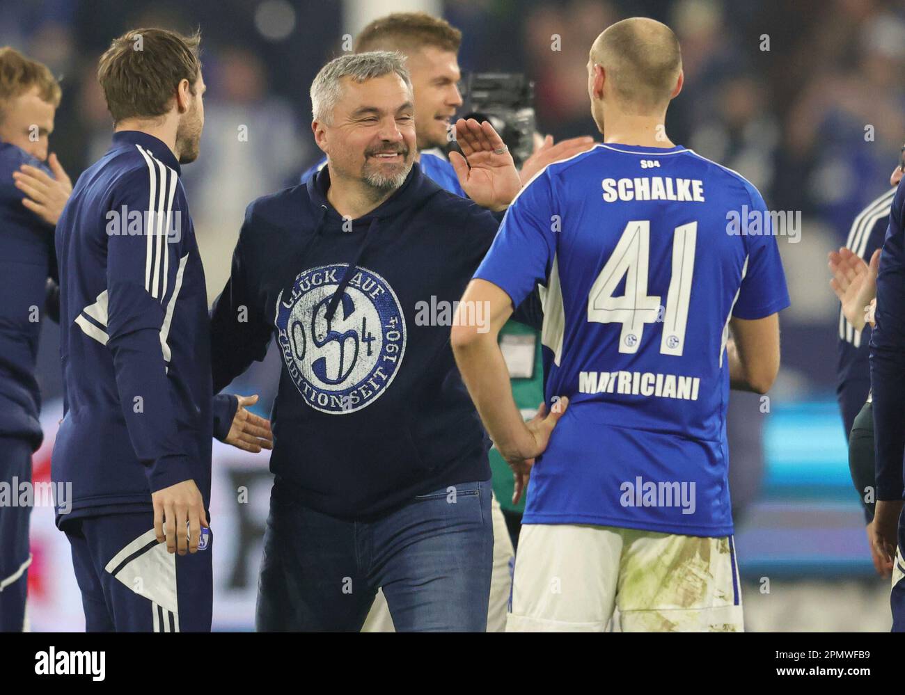 Schalke, Deutschland. 27th Oct, 2022. firo : 27.10.2022, football, soccer,  1.Bundesliga, first league season 2022/2023, FC Schalke 04 1st training  Thomas Reis Credit: dpa/Alamy Live News Stock Photo - Alamy