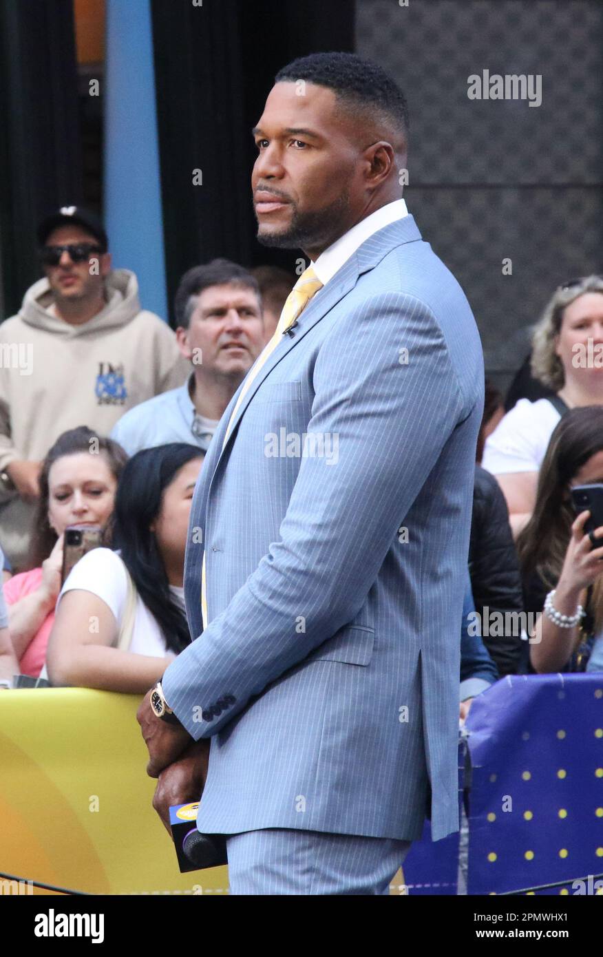 New York Ny Usa 14th Apr 2023 Michael Strahan Pictured As The Cast Of Broadways New York 